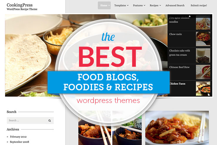 WordPress Food Blog Themes