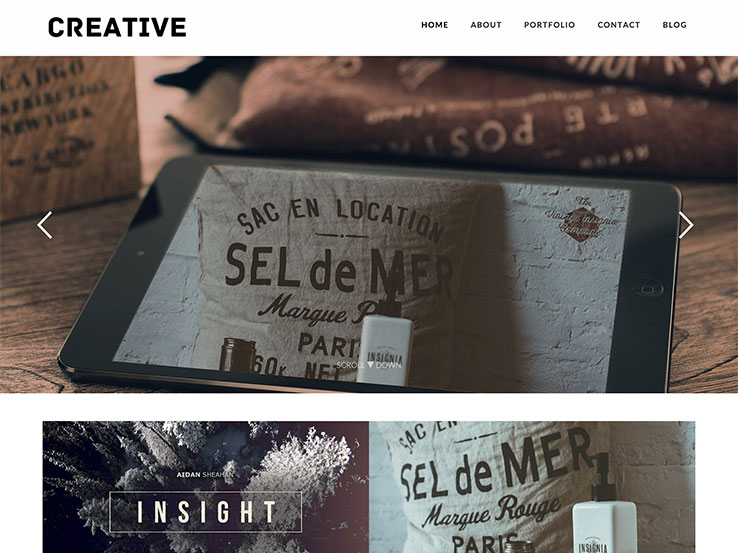 Creative Portfolio Theme