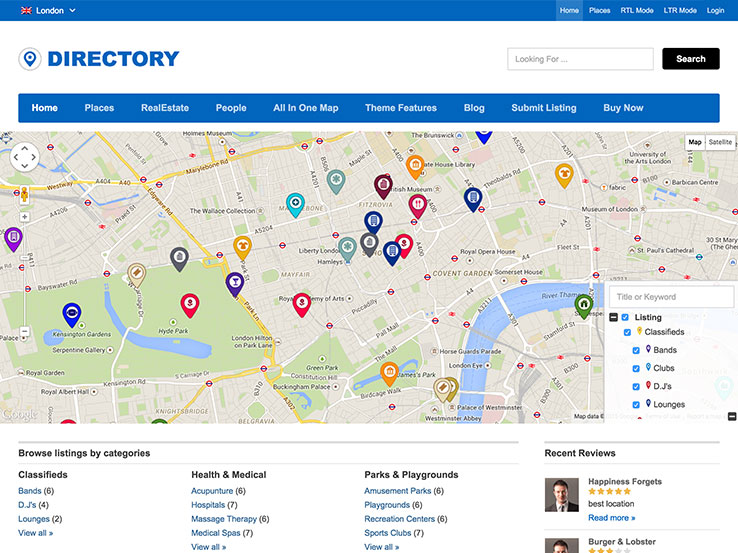 Directory by Templatic