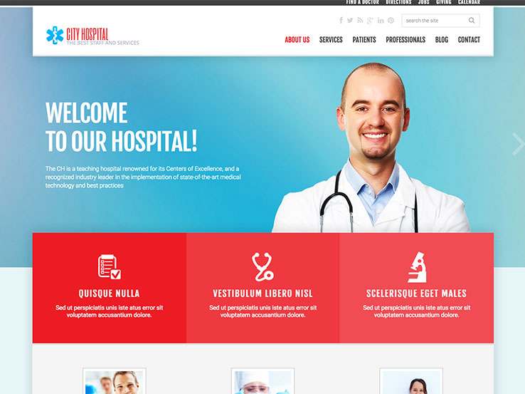 Medical WordPress Theme