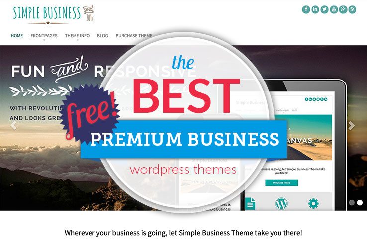 Best Free Premium Business Themes