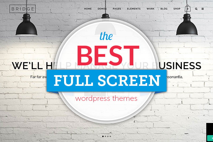 Best Full Screen WordPress Themes