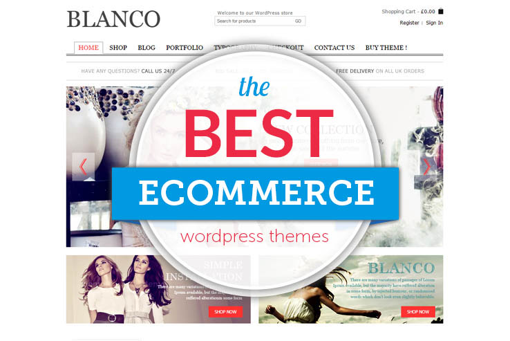 ecommerce wp themes