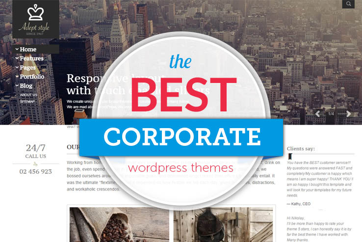 Corporate WordPress Themes