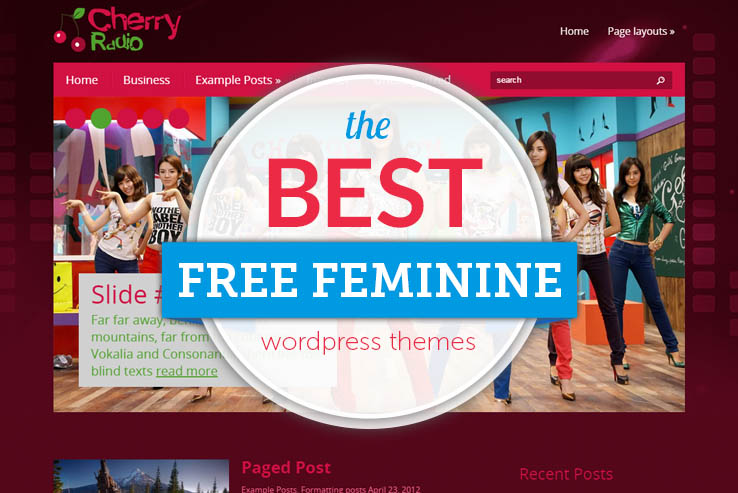 Free Feminine WordPress Themes