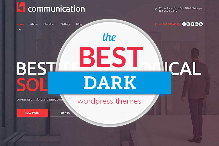 Best dark wordpress themes