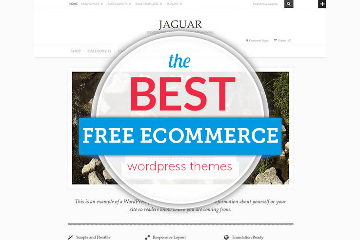 Best Free Ecommerce WordPress Themes