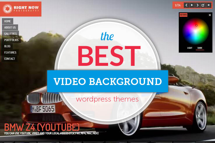 27+ Best Video Background WordPress Themes 2023