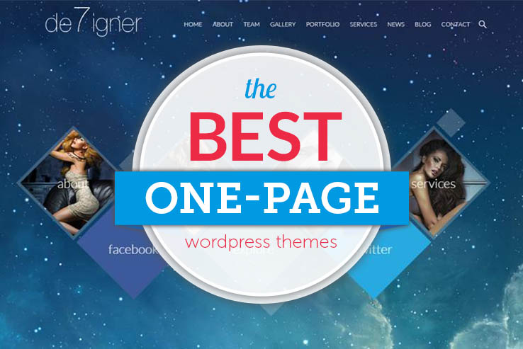 Best one page wordpress themes