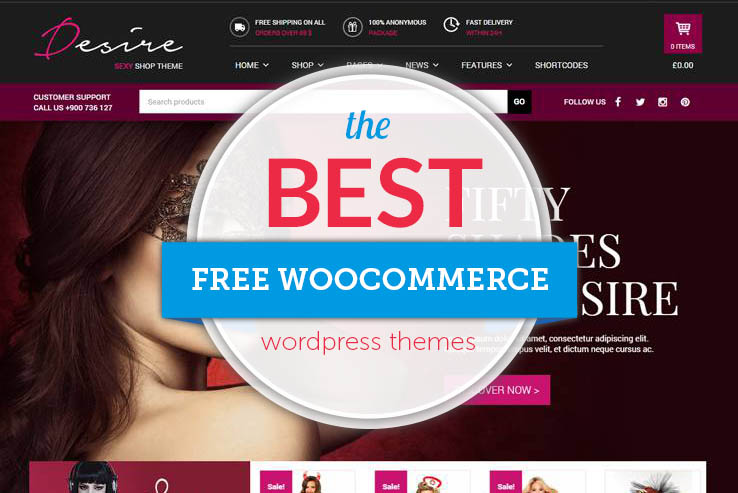 free woocommerce themes