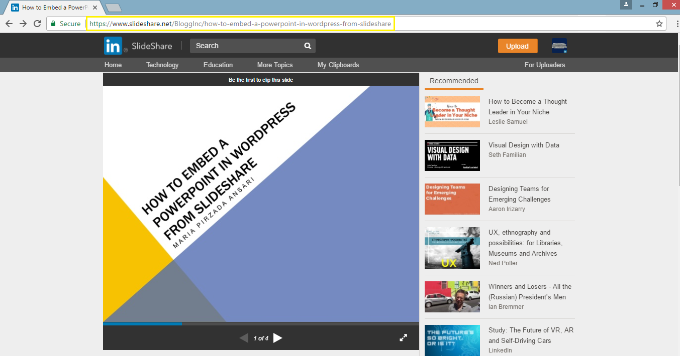 how to embed powerpoint in wordpress 3 different methods slide share power point